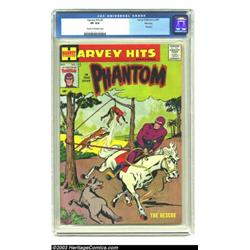 Harvey Hits #1 The Phantom - File Copy (Harvey, 1957) CGC VF 8.0 Cream to off-white pages. Pickin...