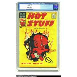 Hot Stuff #1 File Copy (Harvey, 1957) CGC VF/NM 9.0 Off-white to white pages....