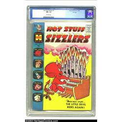 Hot Stuff Sizzlers #1 File Copy (Harvey, 1960) CGC NM- 9.2 Off-white pages....
