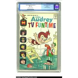 Little Audrey TV Funtime #1 File Copy (Harvey, 1962) CGC NM 9.4 Off-white to white pages....