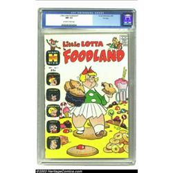 Little Lotta Foodland #1 File Copy (Harvey, 1963) CGC NM 9.4 Off-white to white pages. Little Lot...