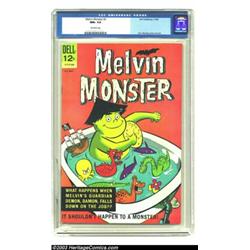 Melvin Monster #2 (Dell, 1965) CGC NM+ 9.6 Off-white pages. The versatile John Stanley, whose wor...