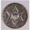 Image 1 : 1858 3 CENT SILVER AU