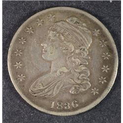 1836 BUST HALF DOLLAR  XF
