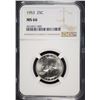 Image 5 : 1953 WASHINGTON QUARTER, NGC MS-66