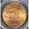 Image 3 : 1925 $20.00 ST. GAUDENS GOLD, PCGS MS-65 GEM!