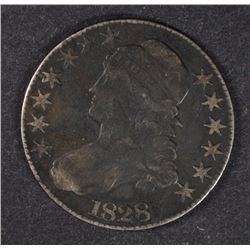 1828 BUST HALF XF