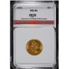Image 1 : 1854 $3.00 GOLD AGP GEM BU