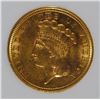 Image 2 : 1854 $3.00 GOLD AGP GEM BU