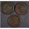 Image 1 : 1812 LARGE CENT, AG/G, 1818 LARGE CENT F/VF & 1837 VF POROUS