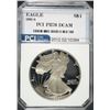Image 5 : 1992-S AMERICAN SILVER EAGLE PCI GRADED PERFECT PROOF DCAM