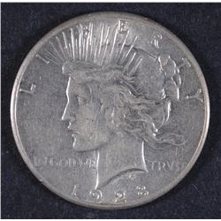 1928 PEACE SILVER DOLLAR AU KEY DATE