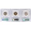 Image 2 : Lot of 3 Jefferson. Nickels PCGS MS-65 FS 1941,41-D, 42-S