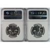 Image 2 : 2-1961 FRANKLIN HALF DOLLARS NGC PROOF 67 SUPERB