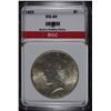Image 1 : 1923 PEACE SILVER DOLLAR, BGC CH BU