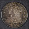 Image 1 : 1827 CAPPED BUST HALF DOLLAR AU  WONDERFUL ORIGINAL COIN