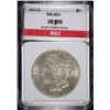 Image 1 : 1883-S MORGAN SILVER DOLLAR BGC CH BU+