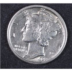1923-S MERCURY DIME BU