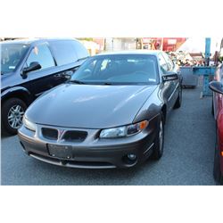 2003 PONTIAC GRAND PRIX, 4 DOOR SEDAN, BROWN, VIN # 1G2WK52J73F145954