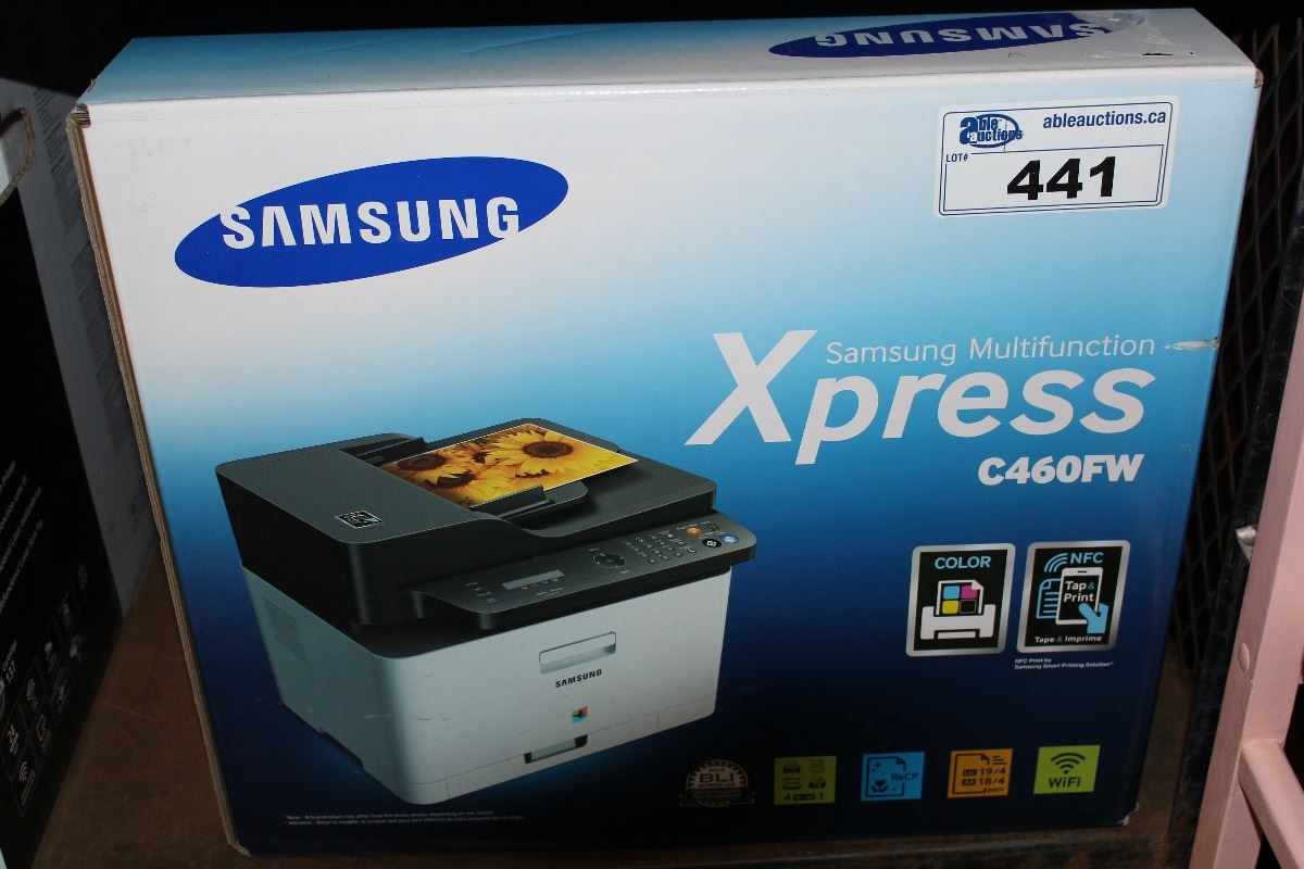 SAMSUNG EXPRESS C460FW PRINTER WITH WIFI - WORKING ORDER