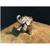 Image 2 : COMPLETE SET OF BRASS CHESS PIECES FEATURING LIONS AND ELEPHANTS