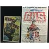 Image 1 : 2 MOVIE POSTERS: 1933 KING KONG POSTER AND GUS THE MULE POSTER