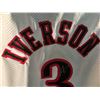 Image 2 : PHILADELPHIA 76ERS #3 JERSEY, SIGNED BY ALLEN IVERSON