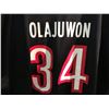 Image 2 : LA LAKERS WARM UP JACKET, LA LAKERS #8 BRYANT JERSEY AND TORONTO RAPTORS #34 OLAJUWON JERSEY
