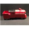 Image 2 : STREAMLINER PRE WWII STEARABLE LOCOMOTIVE WITH OPEN TOP BOX CAR, BOX CAR MARKED