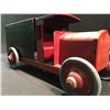 Image 2 : PRE WWII TIN DELIVERY TRUCK WITH RUBBER TIRES, 18" LONG