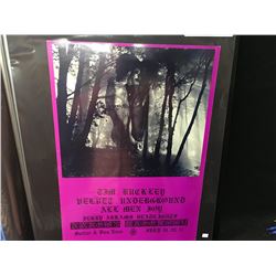 IN A WOODPILE' POSTER - TIME BUCKLY/VELVET UNDERGROUND/ALLEM JOY. THIS POSTER WAS PRINTED ONLY