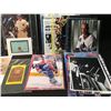 Image 2 : LARGE LOT OF SPORTS CARDS, MAGAZINES, MEMORABILIA AND PHOTOS, LOTS OF SIGNATURES