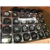 Image 2 : LARGE LOT OF OVER 50 SIGNED HOCKEY PUCKS INC: LUONGO, LACK, FERRARO, GARRETT,