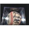Image 2 : MARK MCGWIRE / SAMMY SOSA LIMITED EDITION COLLECTOR PLAQUE AND TEAM SIGNED BASEBALL