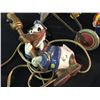 Image 2 : LOT OF WALT DISNEY COLLECTABLES INC: EARLY TIN POPEYE, WIND UP CHICKEN, CELULLOID DONALD DUCK