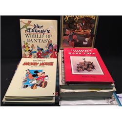 COLLECTION OF WALT DISNEY, FISHER PRICE, MARX AND TIN TOY BOOKS / GUIDES