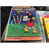 Image 2 : COLLECTION OF VINTAGE WALT DISNEY BOOKS: PLUTO, WIZARD OF OZ, PINNOCHIO, PLUS