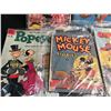 Image 2 : LOT OF 6 EARLY COMIC BOOKS INC: FELIX THE CAT, POPEYE, MICKEY MOUSE X 2 , THE CISCO KID