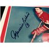 Image 2 : SIGNED AND FRAMED DUEL AUTOGRAPH PICTURE OF MAURICE AND  HENRI  RICHARD