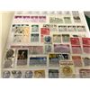 Image 2 : 3 STAMP ALBUMS WITH A TOTAL OF APPROX. 45 DOUBLE SIDED PAGES LOADED WITH ASSORTED STAMPS