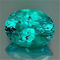 Natural Neon Green Apatite 1.37 Carats