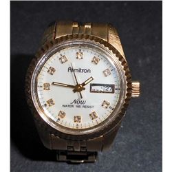 LADIES ARMITRON NOW WATER 165 RESIST WRIST WATCH W/ BAND