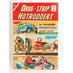 1966 DRAG STRIP HOTRODDERS NO 9 COMIC BOOK - 12 CENT COVER