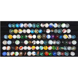 LOT OF APPROX. 75 VINTAGE MARBLES