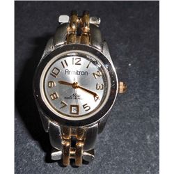 LADIES ARMITRON NOW WATER 165 RESIST WRIST WATCH W/ BAND