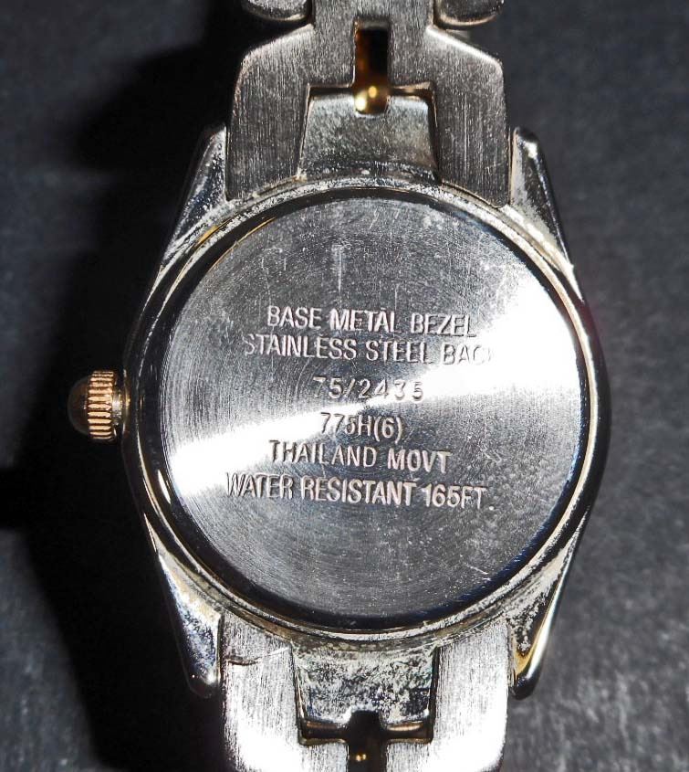 armitron now water 165 resist