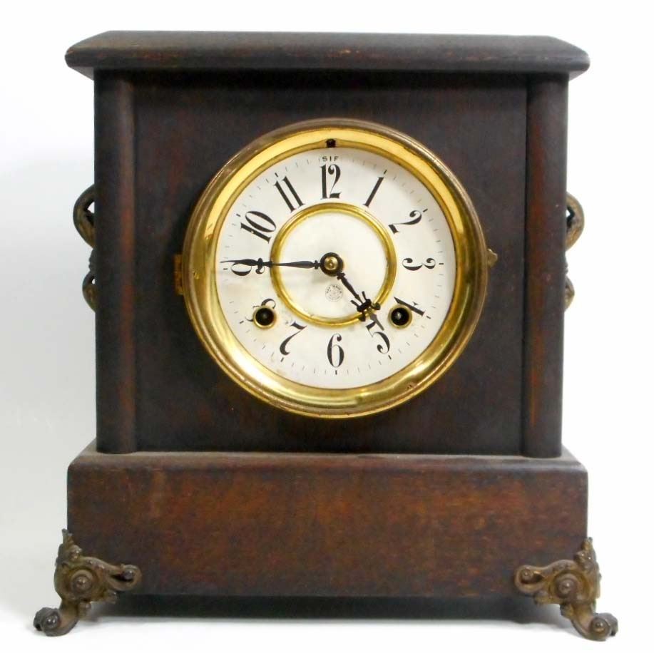 VINTAGE NEW HAVEN MANTLE CLOCK