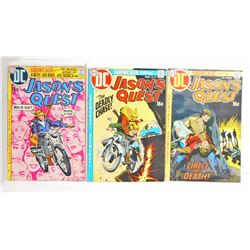LOT OF 3 1970 JASONS QUEST COMIC BOOKS - 15 CENT COVERS