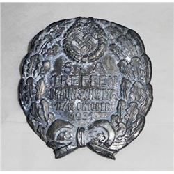 GERMAN NAZI SA TREFFEN RALLY BADGE