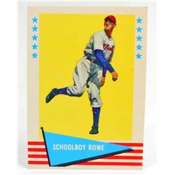 1961 FLEER SCHOOLBOY ROWE #73  BASEBALL CARD